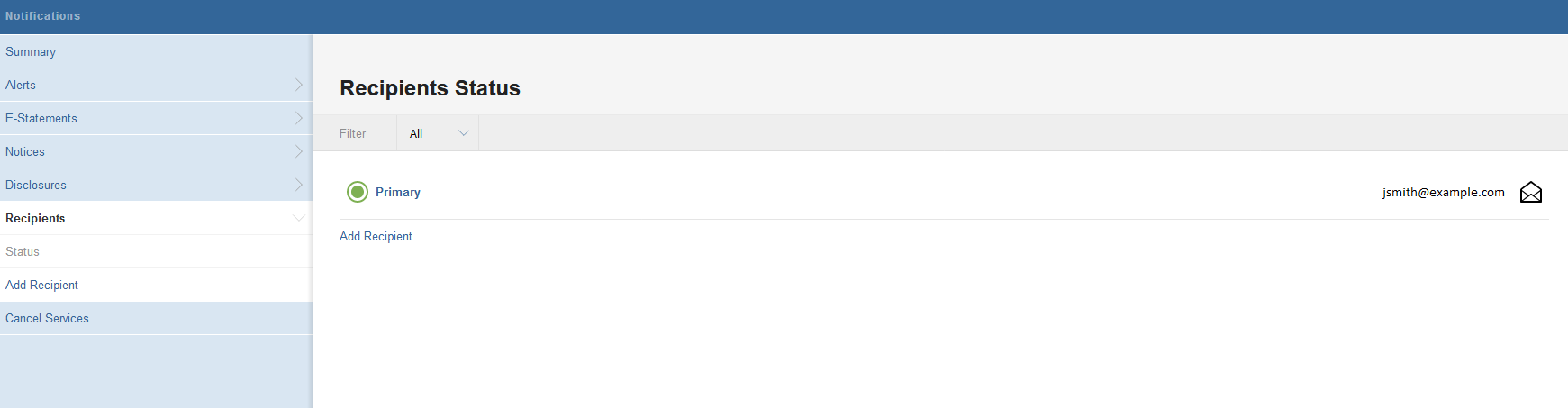 CCCU E-Services update screenshot, old Emails